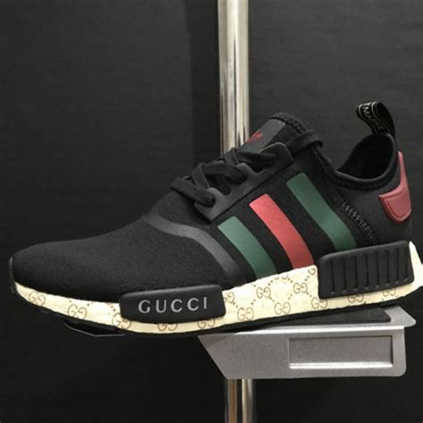 nmd x gucci black|gucci adidas nmd malaysia.